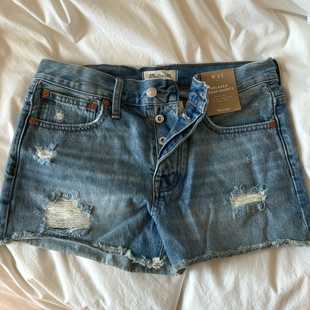 Madewell Relaxed Denim Shorts